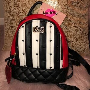 NEW!!! Betsey Johnson Mini Backpack Purse